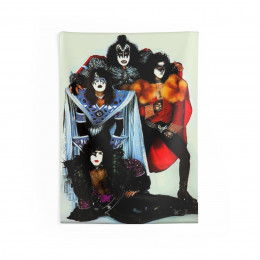 KISS from the People magazine shoot Indoor Wall Tapestries