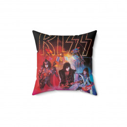 KISS Unmasked live Pillow Spun Polyester Square Pillow gift