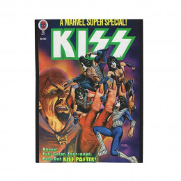 KISS 2nd marvel comic cover Velveteen Plush Blanket