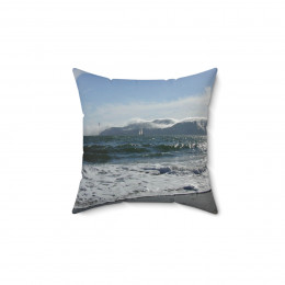 Angel Island Pillow Spun Polyester Square Pillow